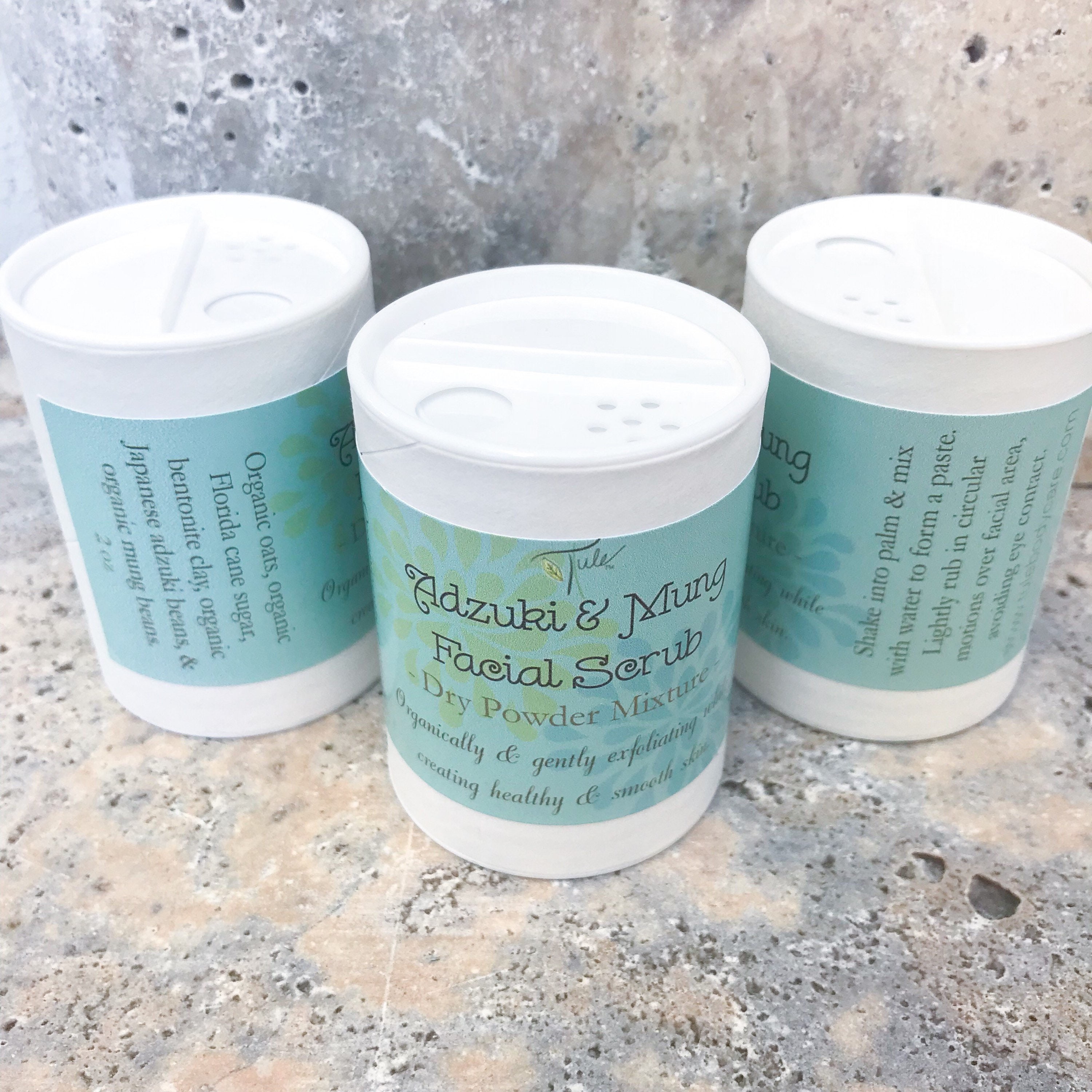 Facial Scrub /Dry Exfoliation Powder Mixture