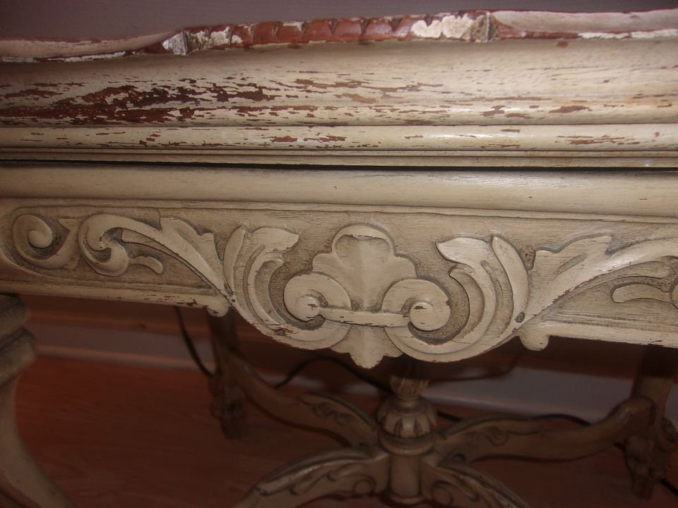 French Antique Vintage Coffee Table - Etsy
