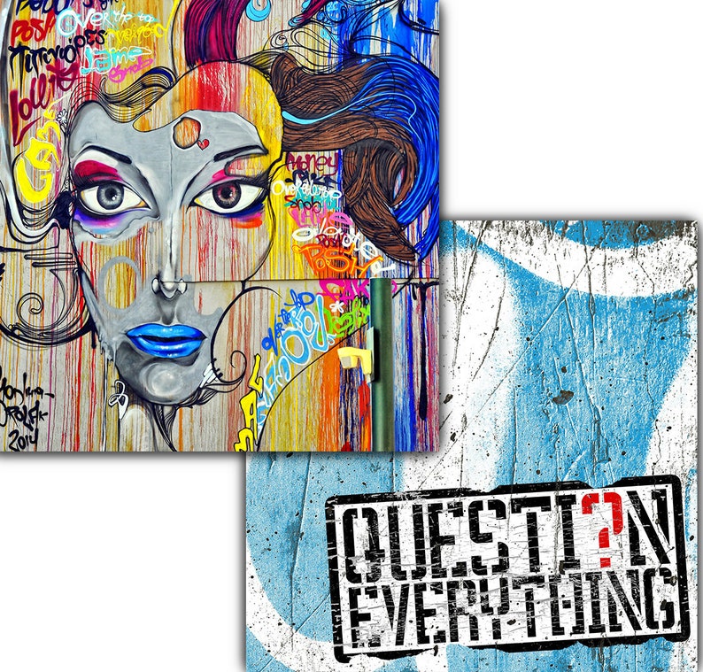 Download GRAFFITI Art Digital Paper Pack. Wall Art Paper printable ...