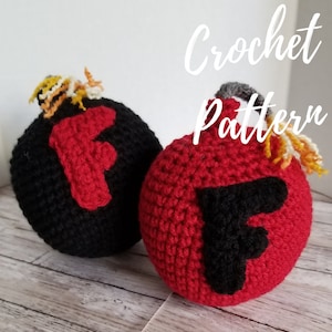 F-Bomb Plush Crochet Pattern