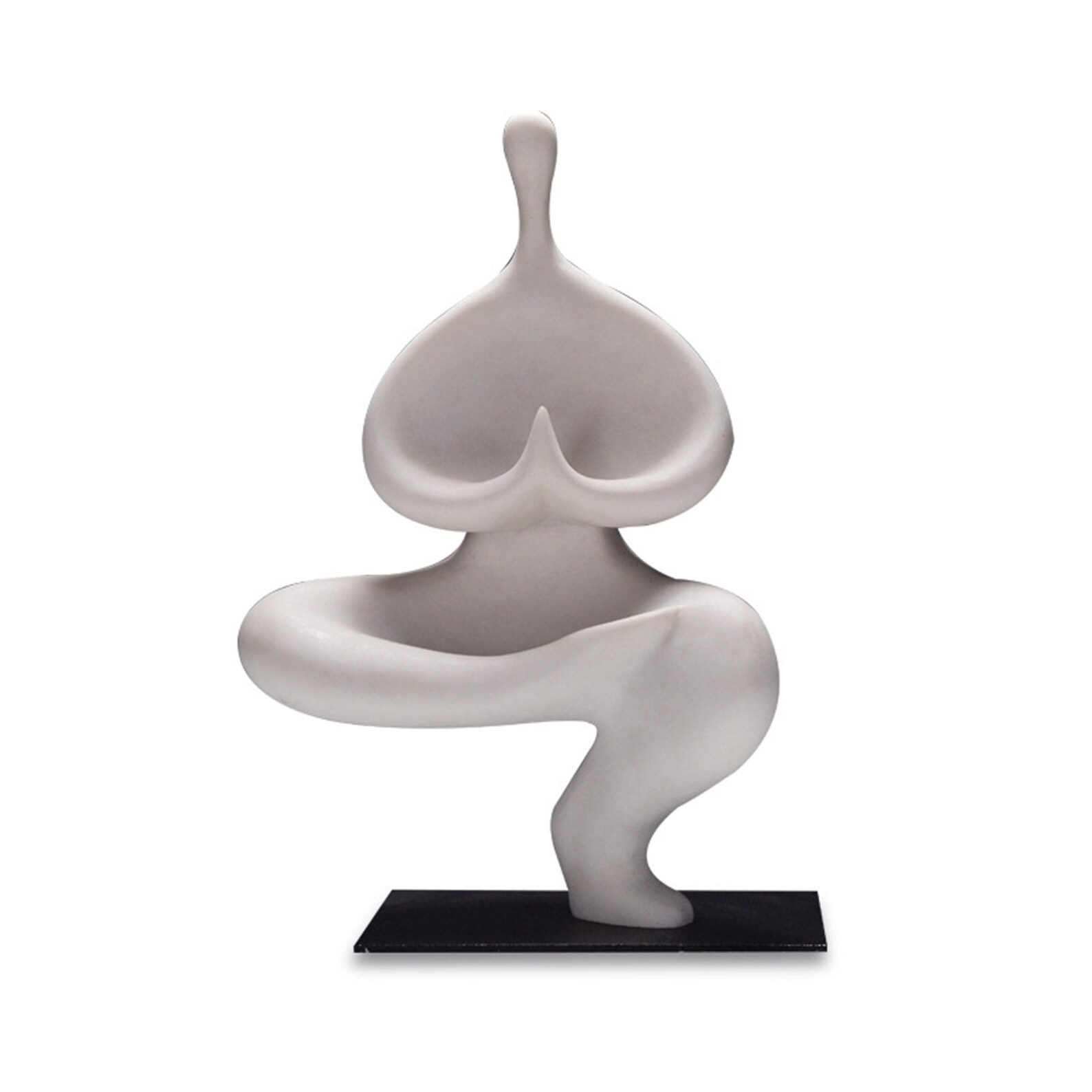 Yoga Ornament Figure Sculpture Resin Creative Personality Etsy