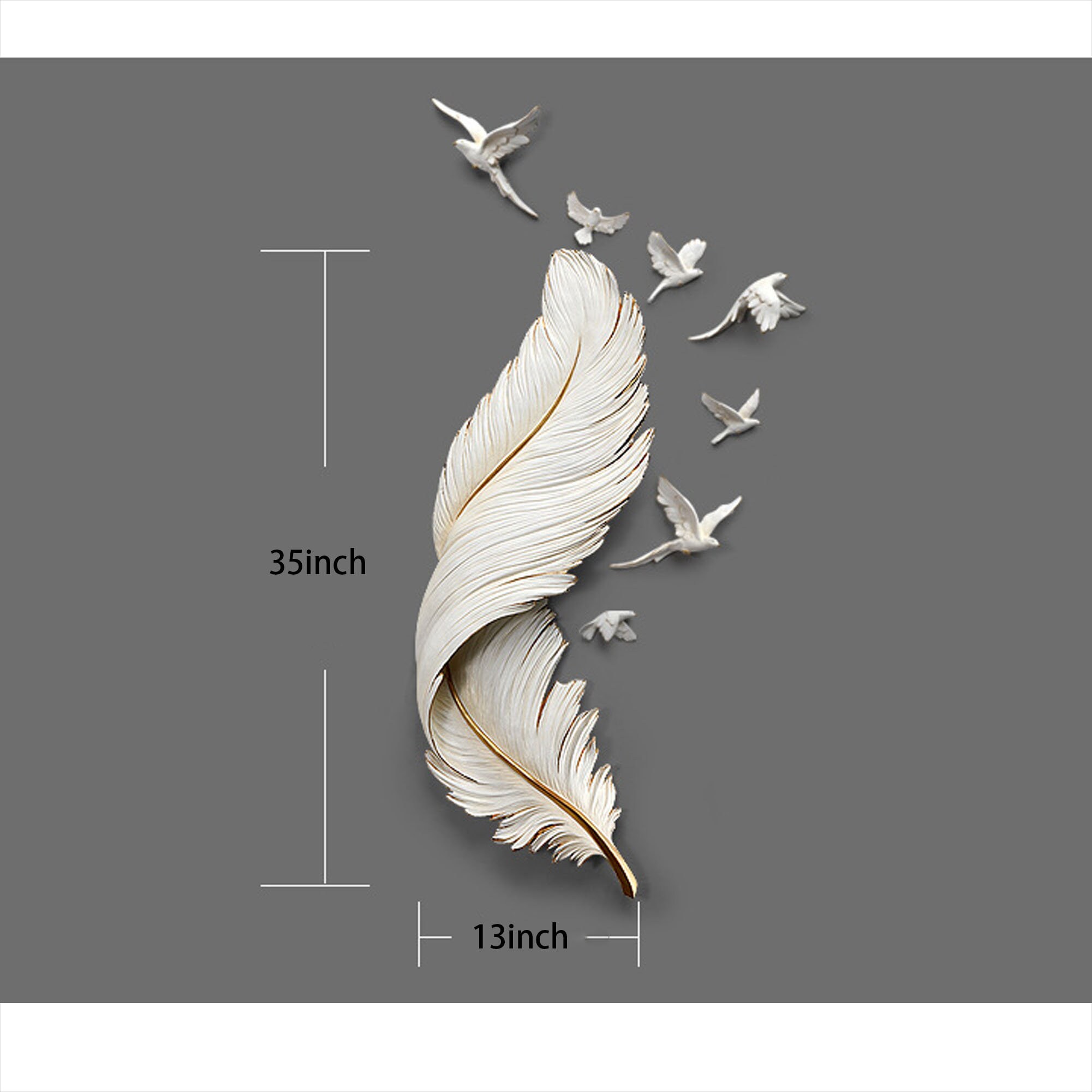 large angel wings home decor