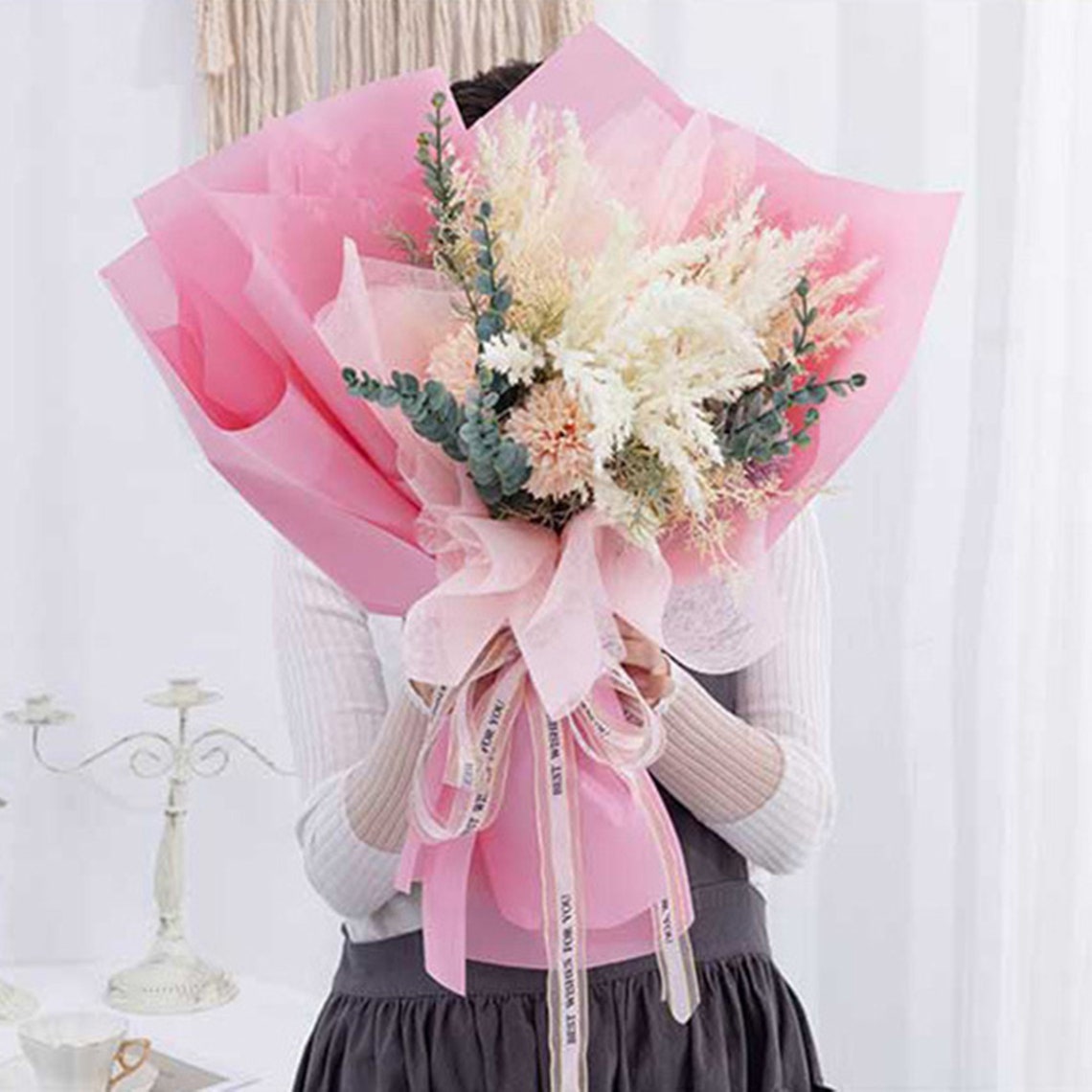 Korean Flower Wrapping Paper
 Flower Wrapping Paper Gifts Packing Korean Style Flowers
