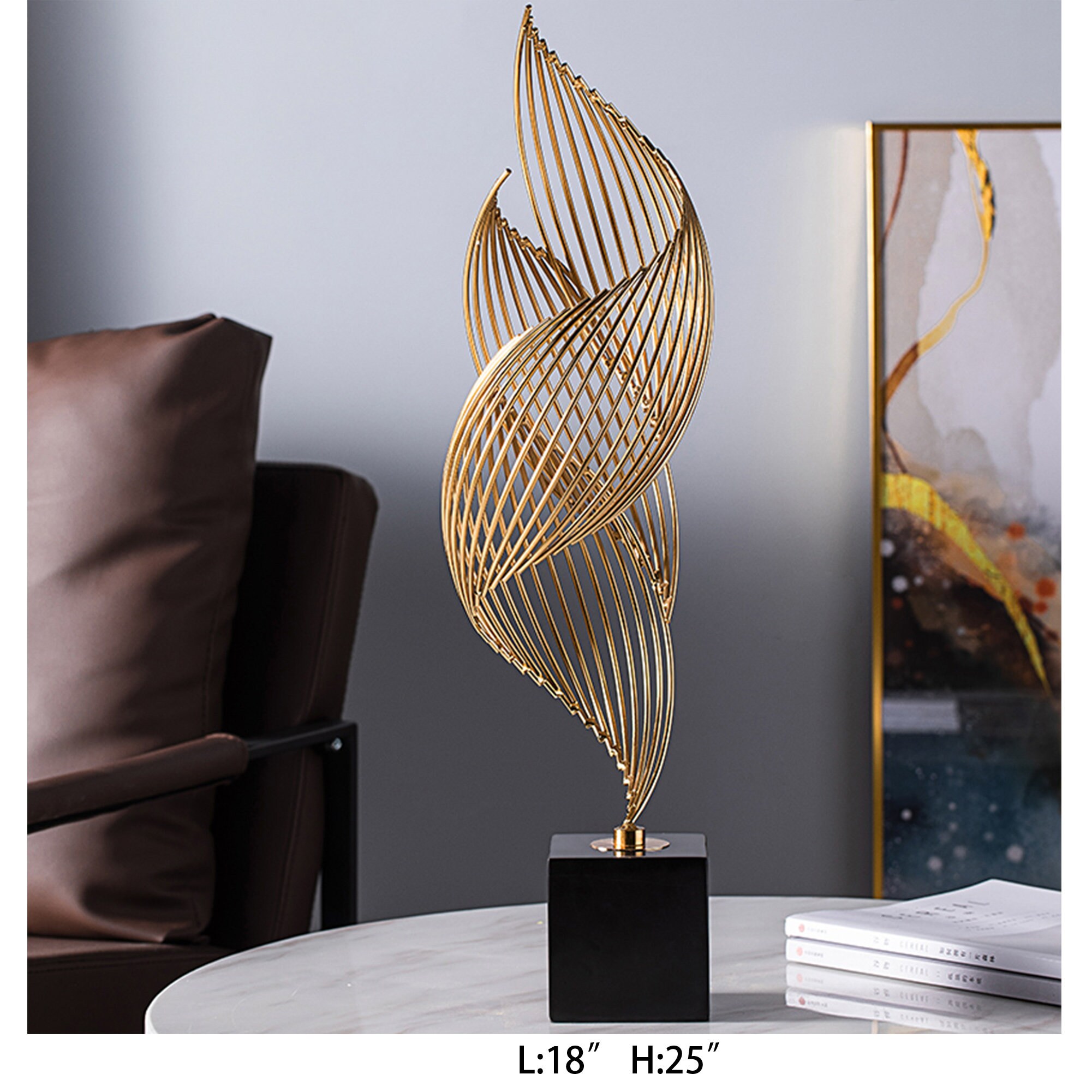 Iron Unique Creative Desktop Decoration Decoration Home Art Etsy