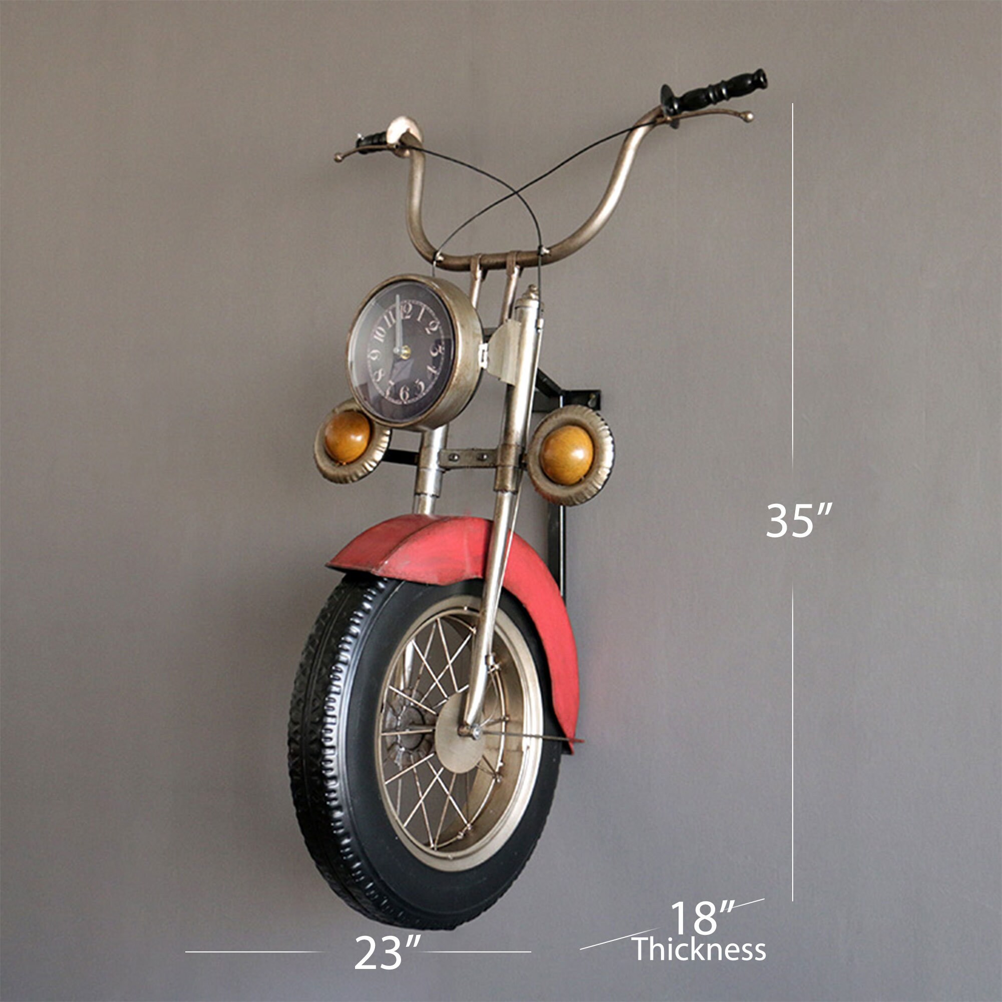 Harley Motorcycle Wall Hanging Industrial Art Decor Etsy