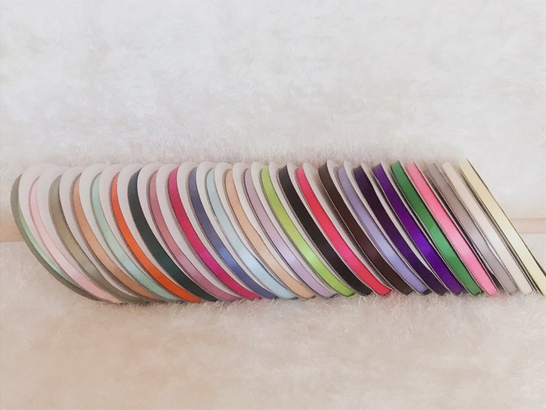 Double Faced Satin Ribbon 38\u201c Ultra Low Price By Yard 32 Colors 8 Size 1 order=1 yard