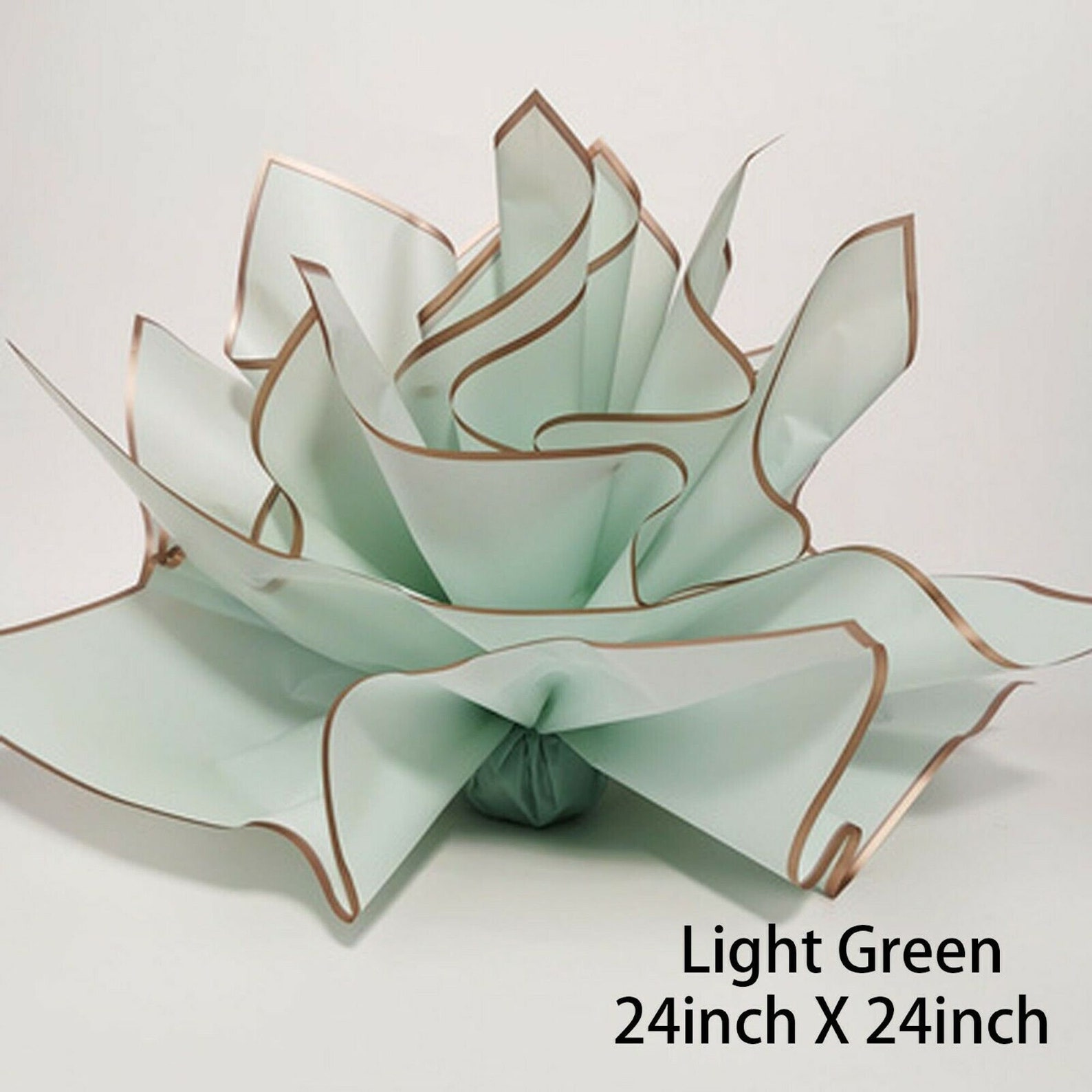 Flower Plastic Wrapping Paper for Flowers Waterproof 24x Etsy