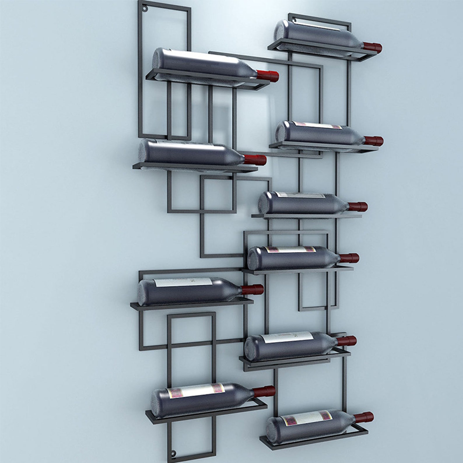 Wine Rack Wall Shelf Upside Down Wine Rack European Style Bar Etsy