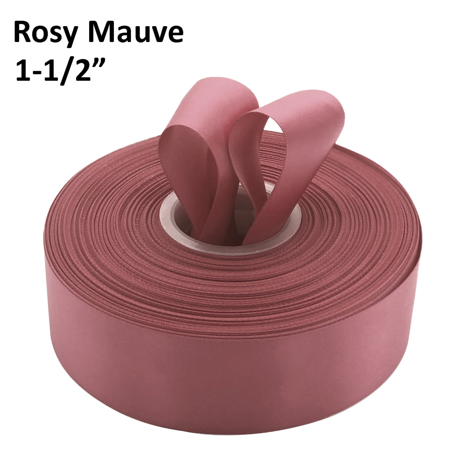 Satin Ribbon Double Faced Two Sided Ribbon Multiple Color 50 Etsy