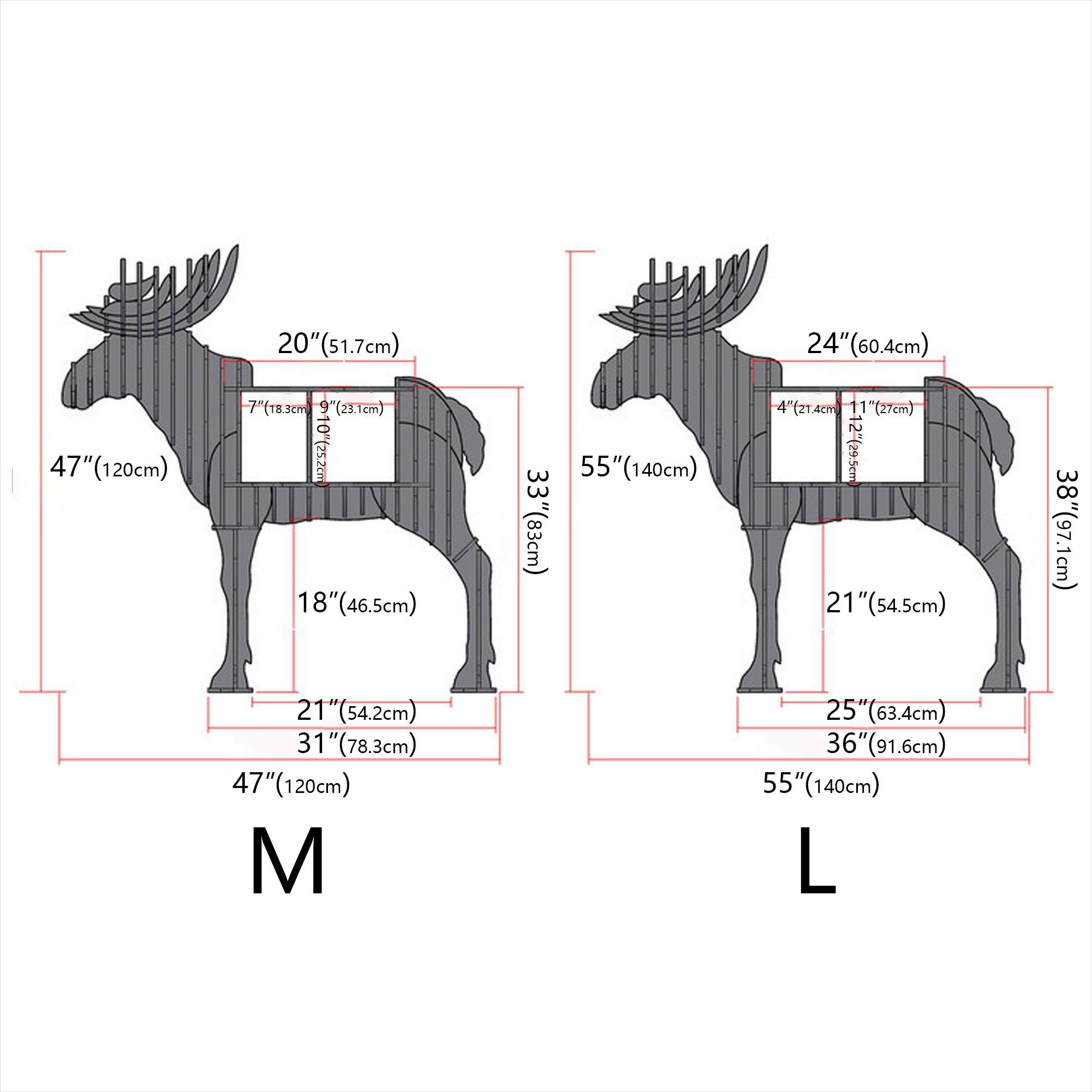 Organizador de estanterías de madera moderna estantería de | Etsy