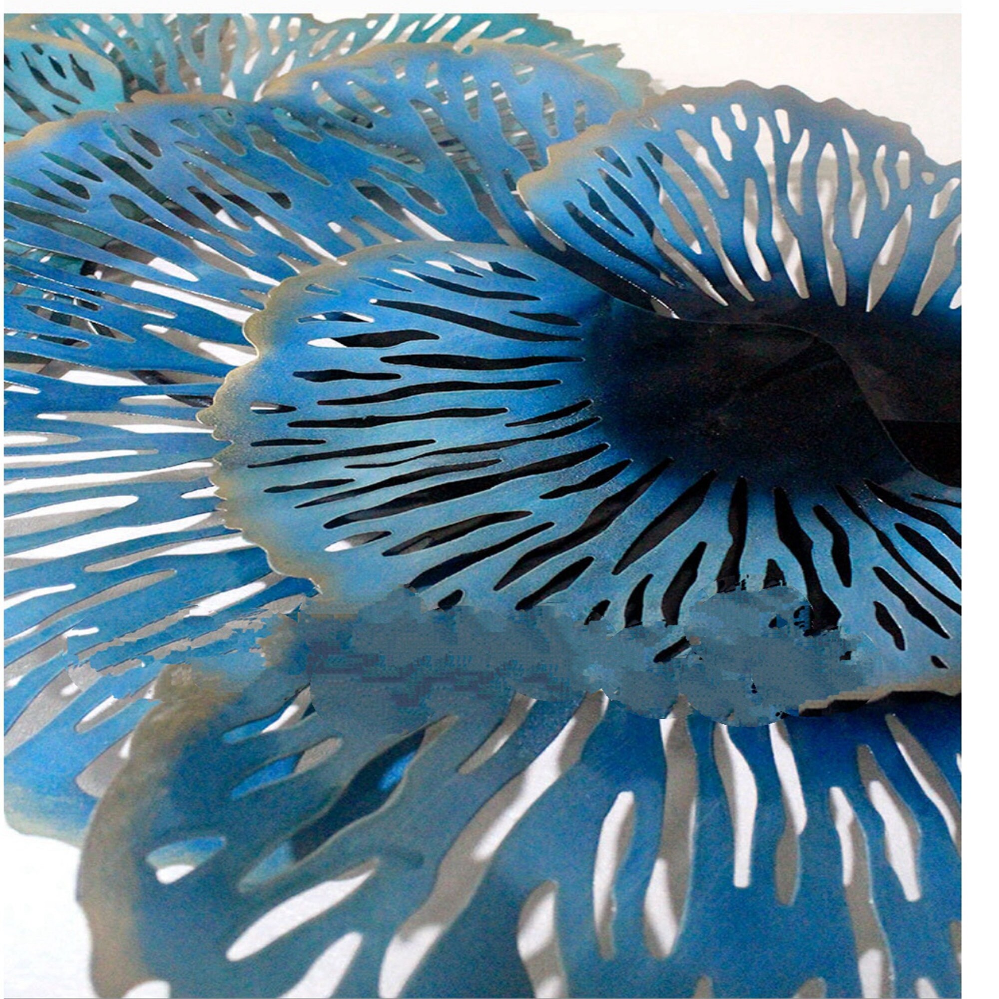 Moderne Wand-Dekor einzigartige Eisen hängen Metall Kunst | Etsy