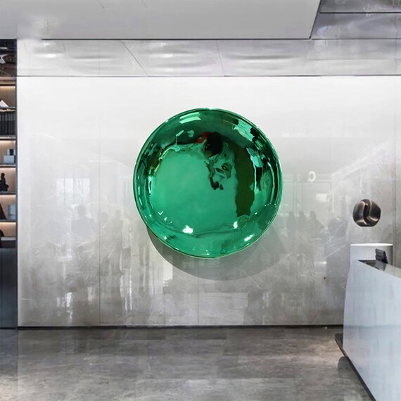 Modern Wall Plate Large Resin Art Hanging Decor Etsy