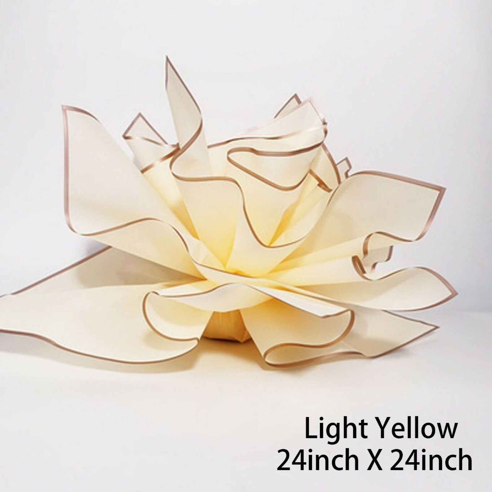 Flower Plastic Wrapping Paper for Flowers Waterproof 24x | Etsy