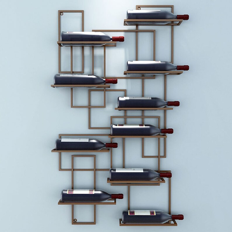 Wine Rack Wall Shelf Upside Down Wine Rack European Style Bar Etsy