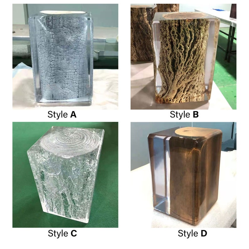 Custom Epoxy Resin Resin Stool Wood Chair Stumps Etsy