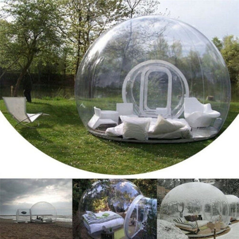 inflatable bubble dome