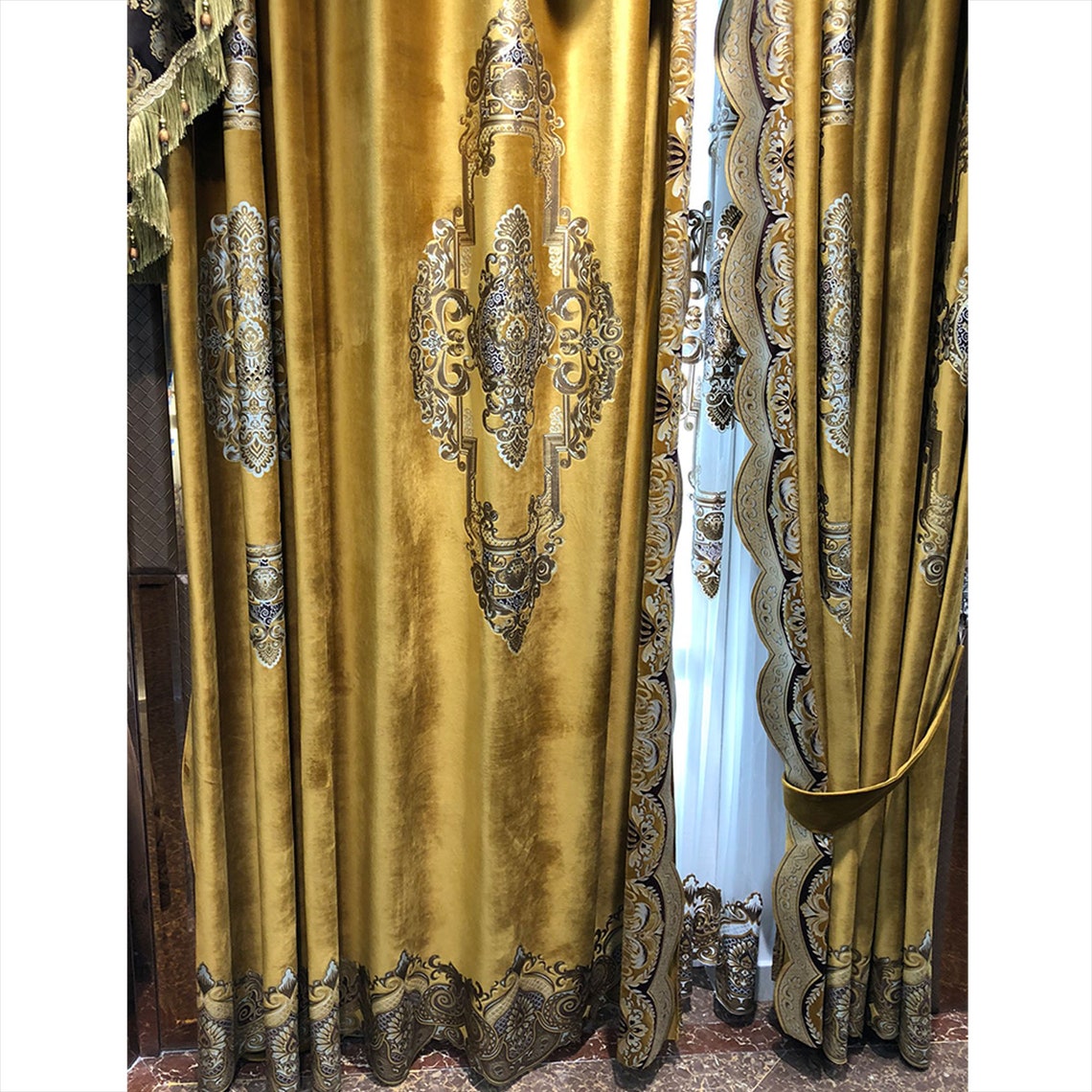 Custom Curtains Length 108 Luxury for Living Room Etsy