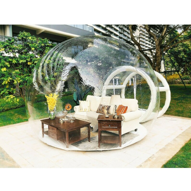 inflatable bubble dome