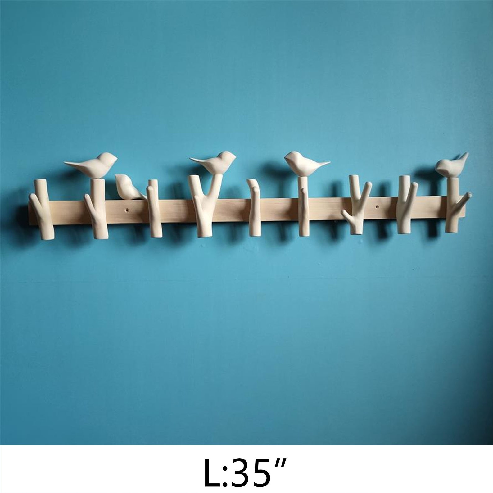 Solid Wood Coat Hook Coat Hanger Manual Wall Hanging Hook Coat Etsy