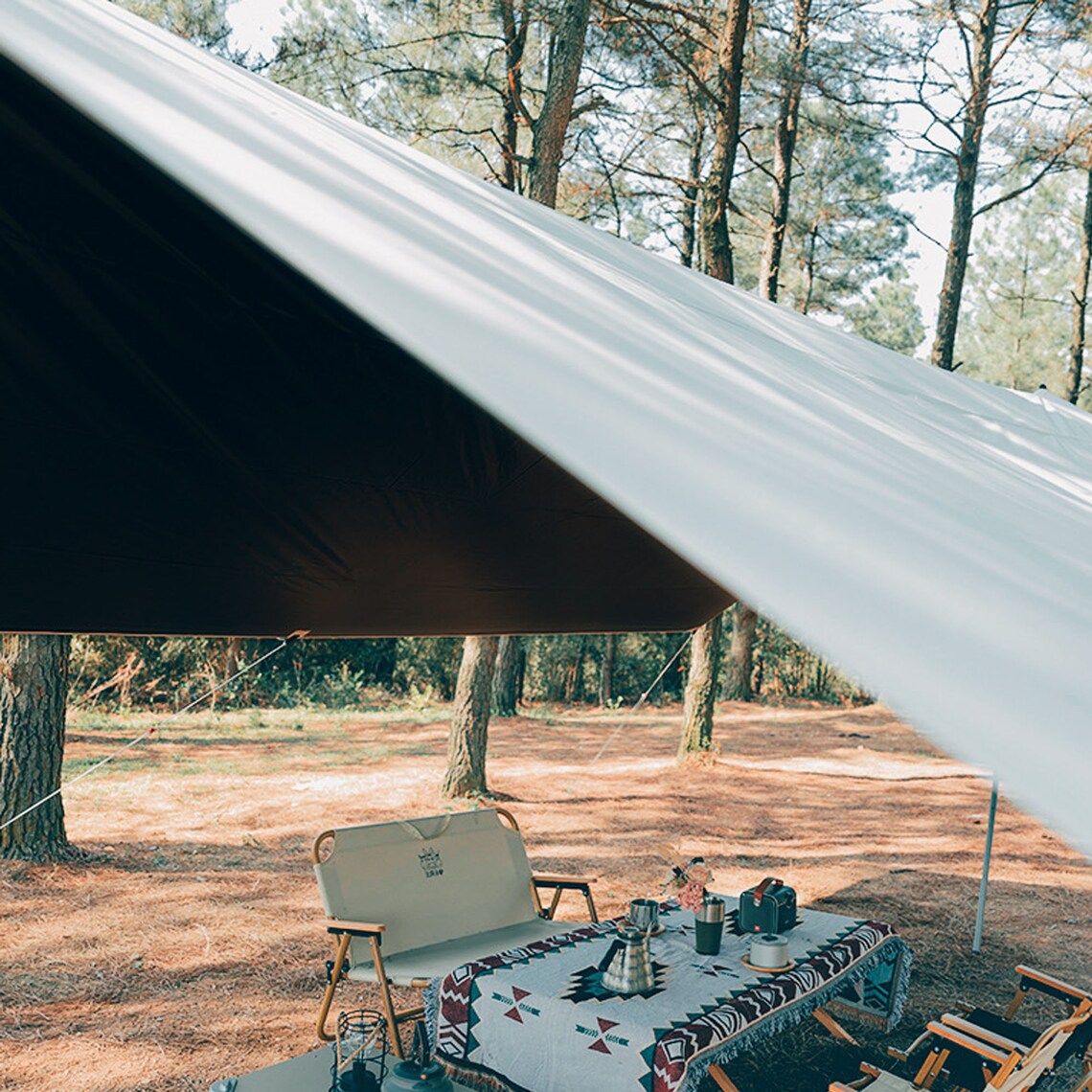 Large Bell Tent Rain Fly Sun Shade Shelter Cover blackout Etsy
