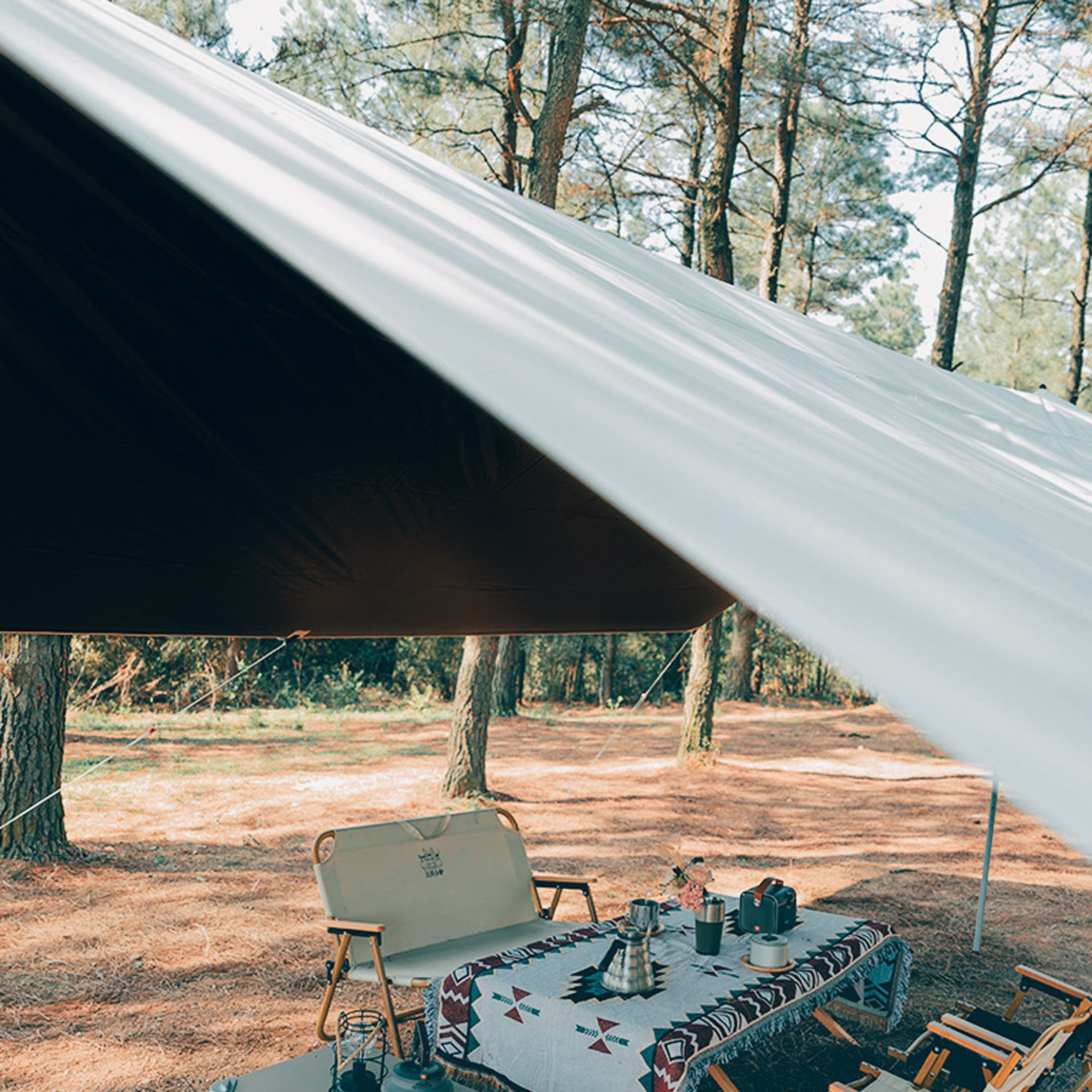 Large Bell Tent Rain Fly Sun Shade Shelter Cover blackout Etsy