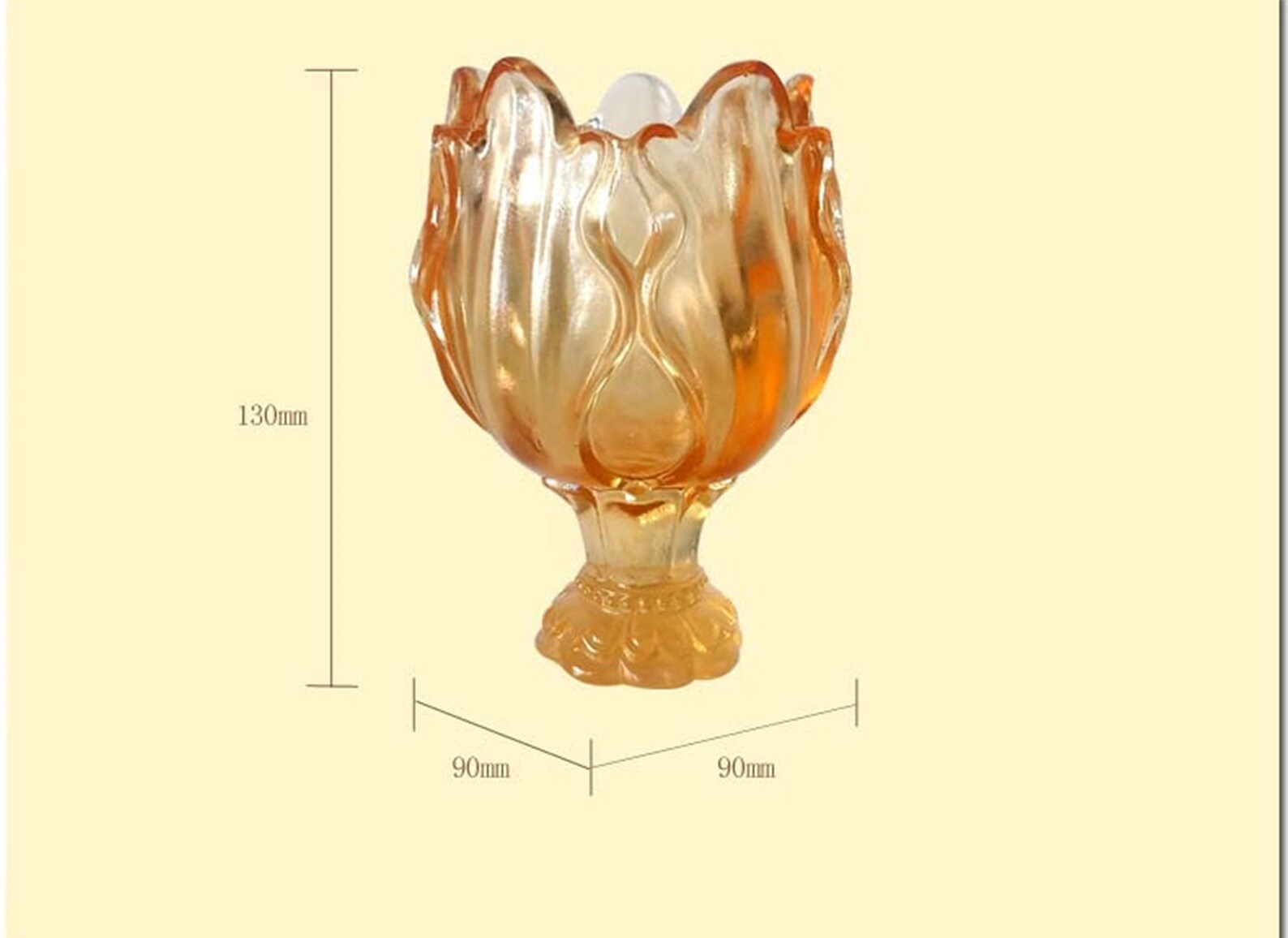 Glass Pen Holder Ornaments Creative Minimalist Tabletop Etsy