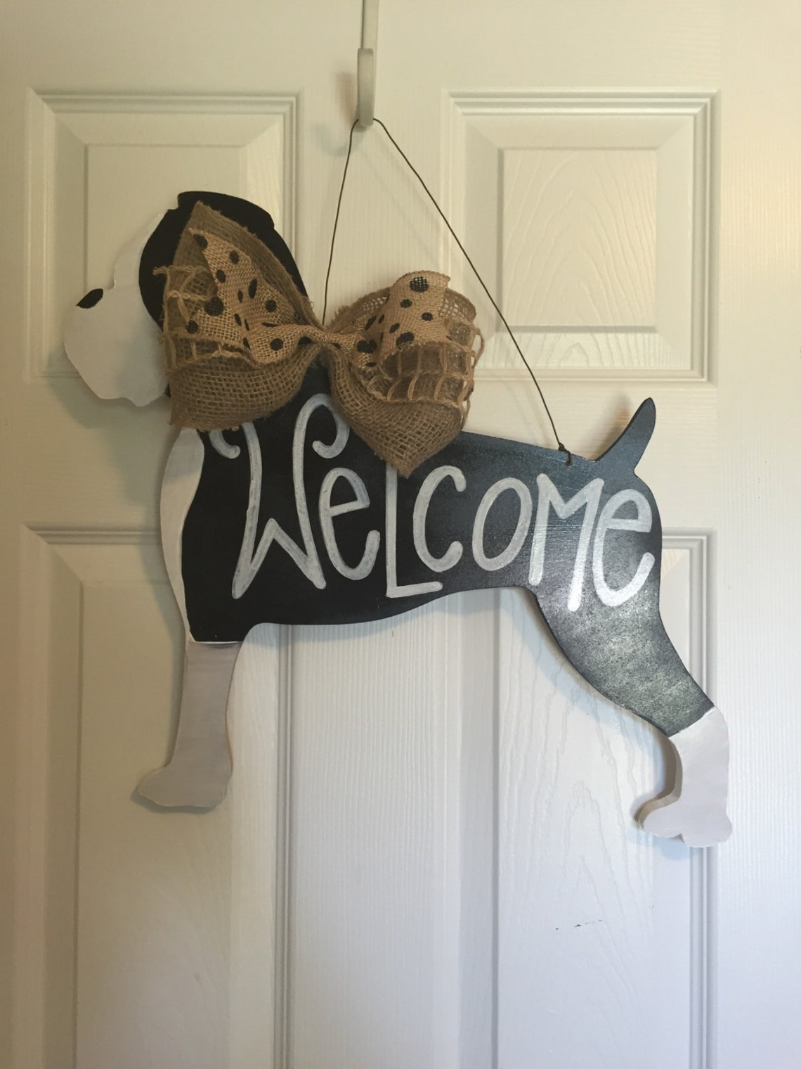 Boxer Dog Door Hanger Boxer Door Hanger Dog Door Hanger Etsy