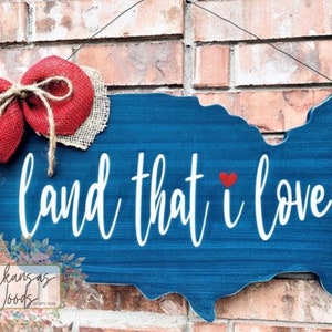 USA Door Hanger: Patriotic 4th of July Decor