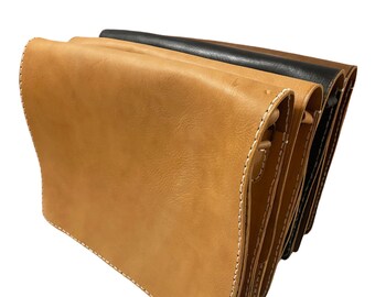 Moroccan Briefcase Messenger Shoulder Laptop Bag Case Mens Genuine Leather NEW
