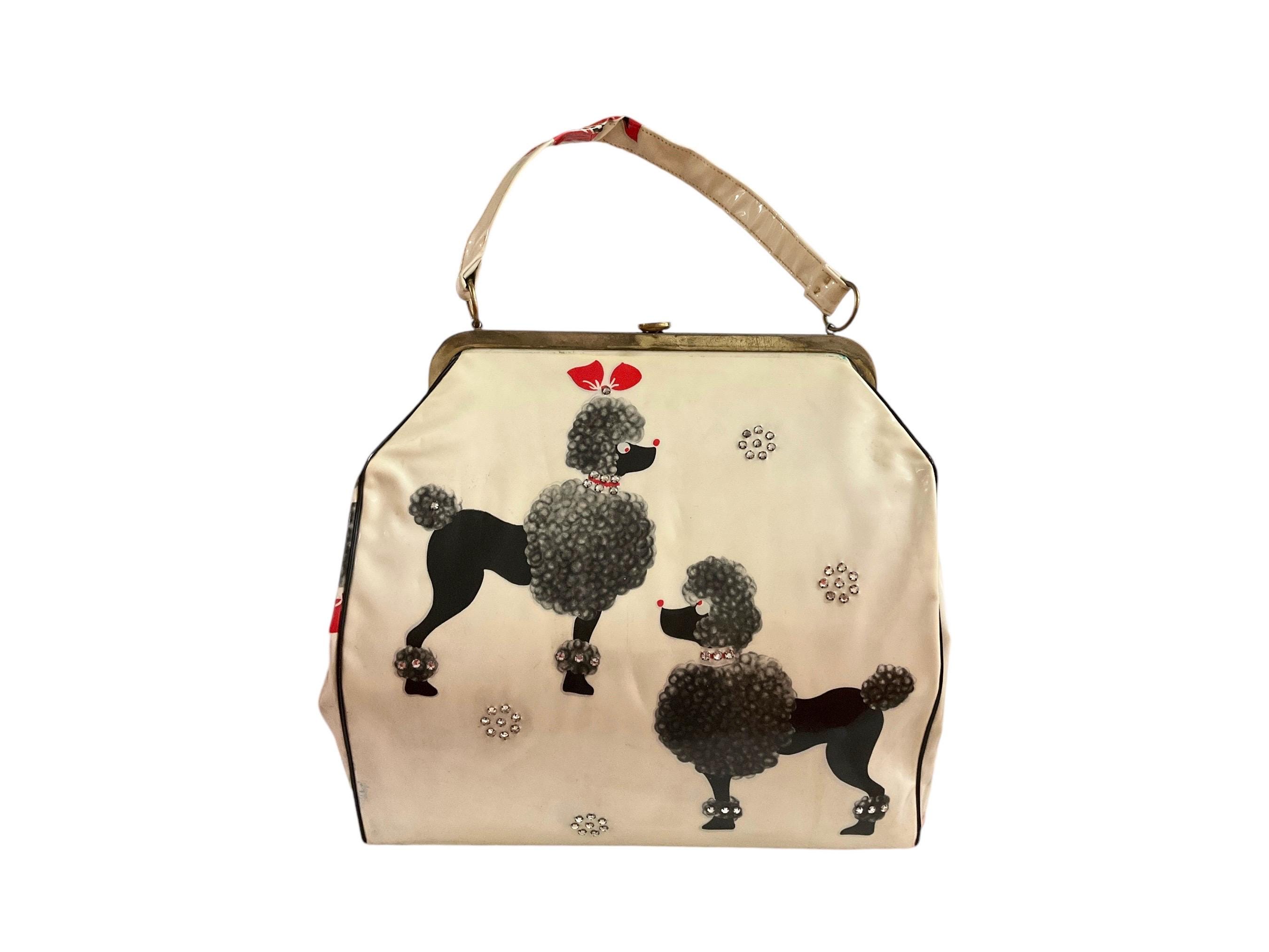 Poodle Purse In Vintage Bags, Handbags & Cases for sale - eBay