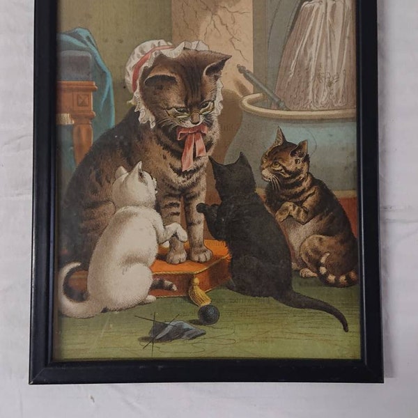 Victorian Kittens Etsy