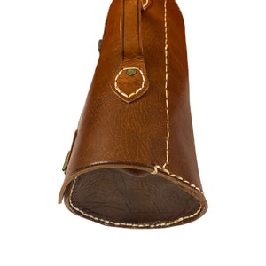 Grand sac à poignée en cuir, sac à main unique en forme de cylindre en forme de cylindre, poignée cousue à la main sac messager de style marocain, sac à bandoulière