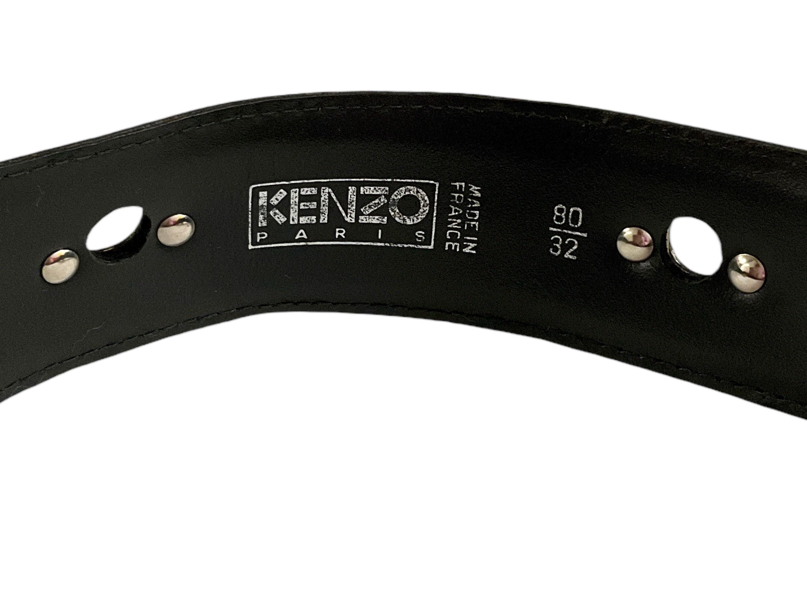 Belt KENZO PARIS Made in FRANCE - Etsy display picture 1