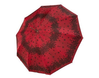 Umbrella black / red