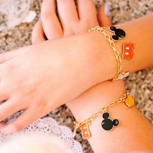 Mickey and minnie mouse icon beaded bangle by alex and ani hotsell