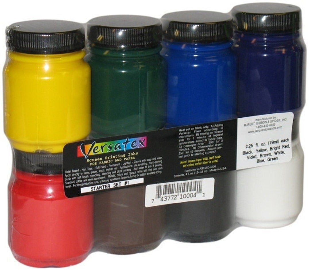 Versatex Fabric Paint Starter Set 1 Etsy