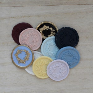 Wreath of Many Colors - Wax Seal