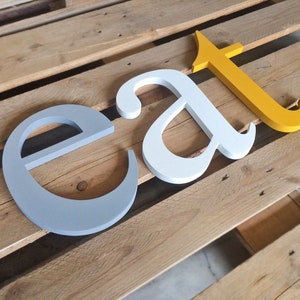 EAT Individual Letters Wall Decor Kitchen Sign - Kitchen Wall Decor - Kitchen Sign Decoration, EAT Sign, Wooden Eat Sign, Wood Eat sign