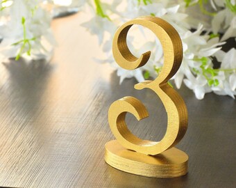 Wood Wedding Table Numbers | Wooden Wedding Table Numbers | Table Number | Table Numbers | For Classy and Elegant Wedding