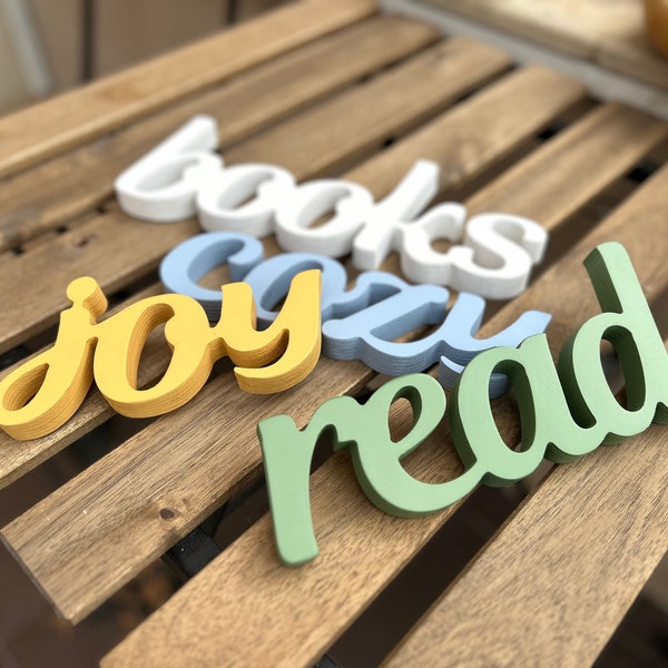 Personalized Shelf Signs Etsy