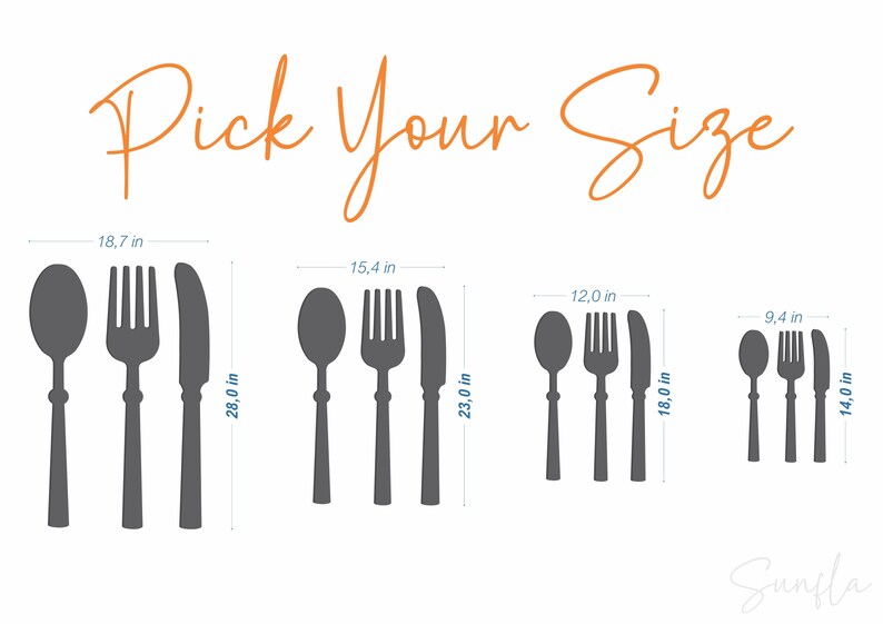 Rustic Kitchen Utensil Wall Decor: Wooden Spoon, Fork & Knife image 8