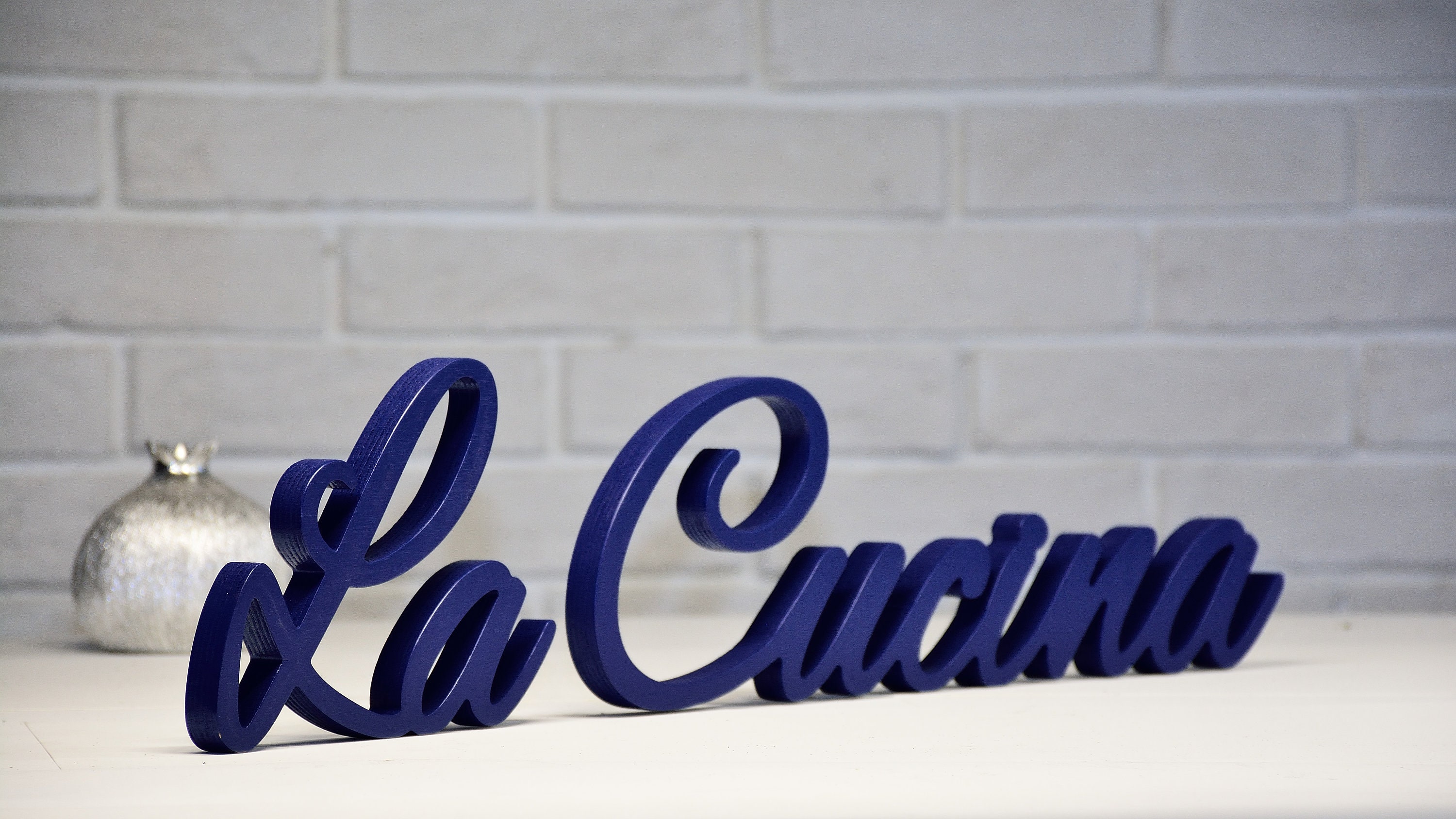 Italian Word for the Kitchen La Cucina Wood Sign Wall Decor Etsy UK