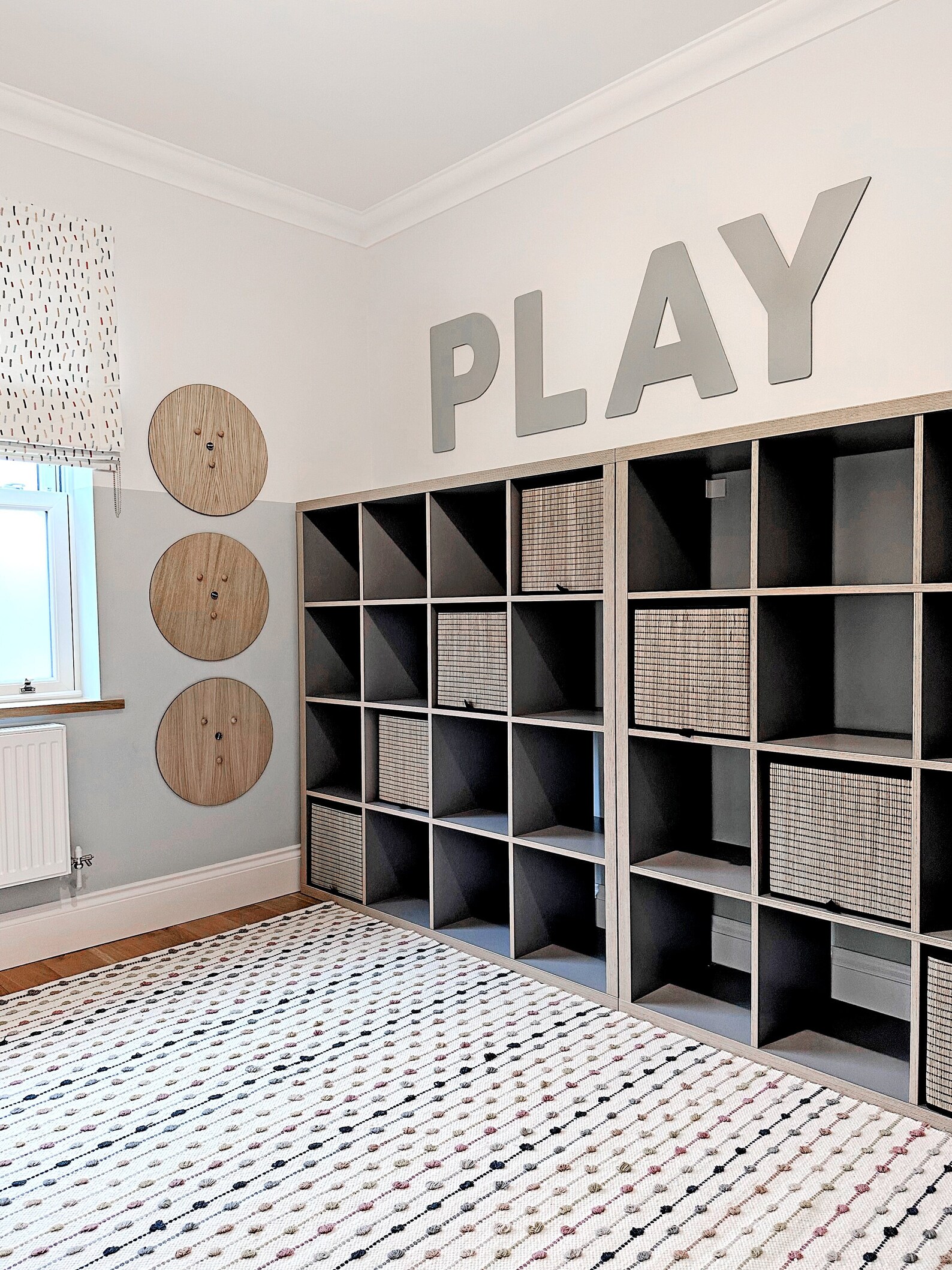 Play Room Lettering Large PLAY Letters for Kids Playroom or Nursery - 8