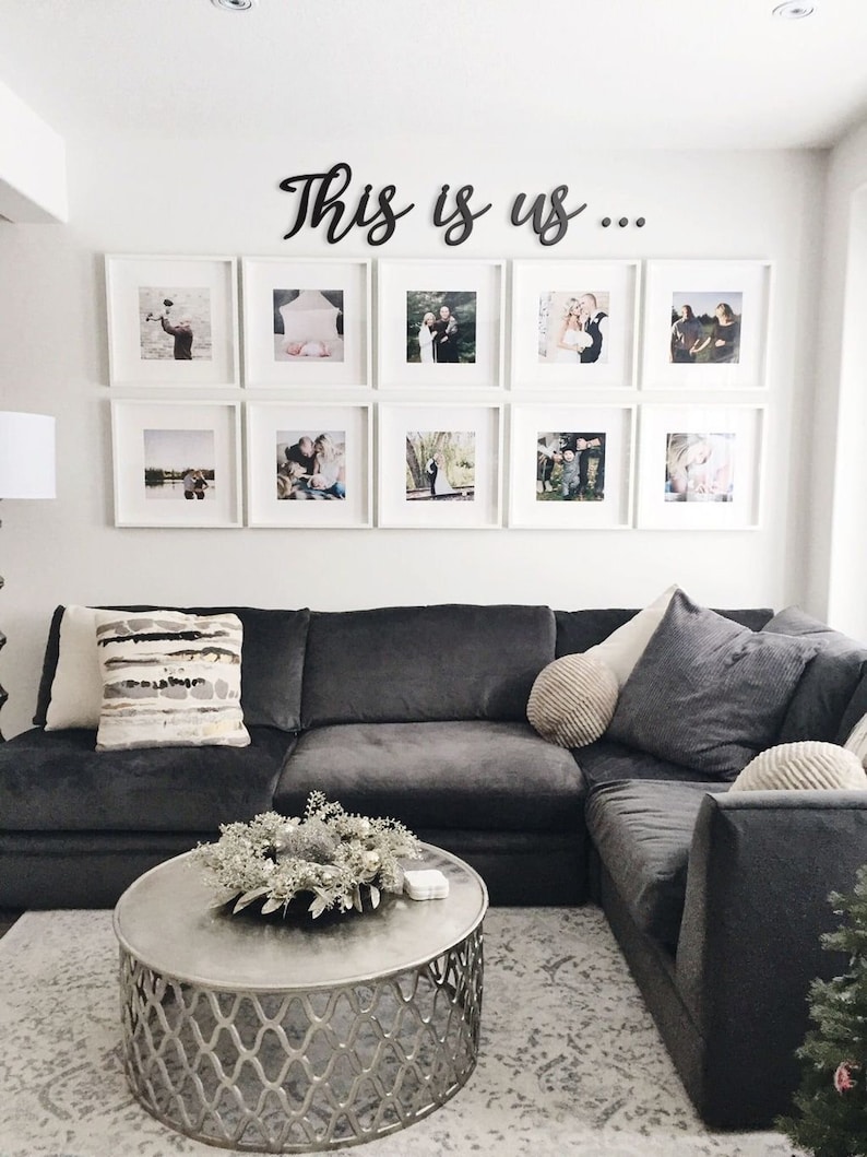 This is Us Cutout This is Us Wall Sign This is Us Sign Etsy