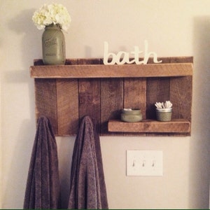 Wooden freestanding sign/word bath for Bathroom Art.  Wooden sign &quot;bath&quot;. Summer house decor wood  sign bath