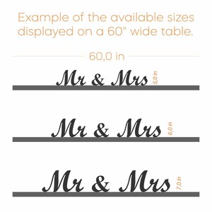 Mr and Mrs Wedding Table Sign, Sweetheart Wedding Table Set Mr and Mrs, Rustic Wedding, Boho Wedding, Garden Wedding, Wood Sign Sweetheart Table Decor