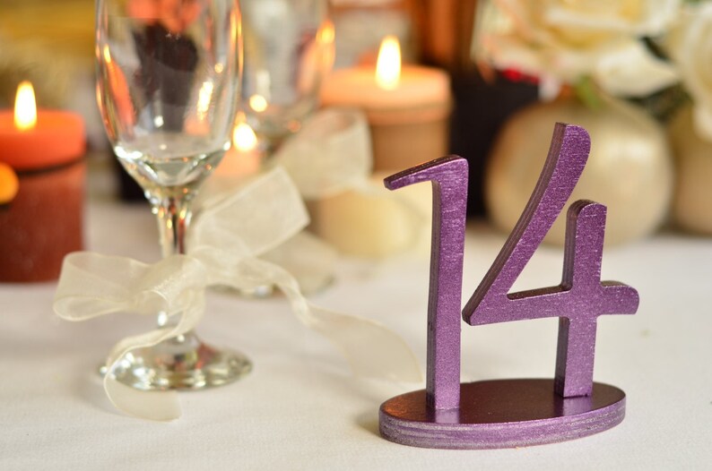 Table numbers, Wedding table numbers, Wood table shops numbers, Elegant Script Wedding Table Numbers, Gold Table Numbers