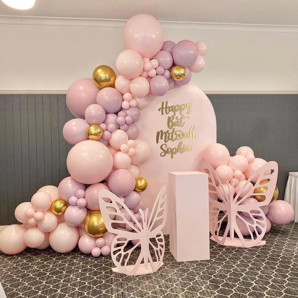 Custom Balloon Decorations for Bar \u0026 Bat Mitzvahs | Brooklyn Balloon  Company | NY, image size:1200x1200