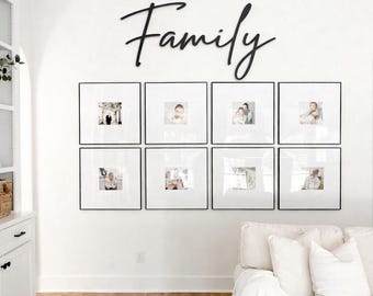 Family Sign, Wooden Wall Art, Rustic Home Decor, Living Room Sign, Nursery Wall Decor, Farmhouse Wall Decor