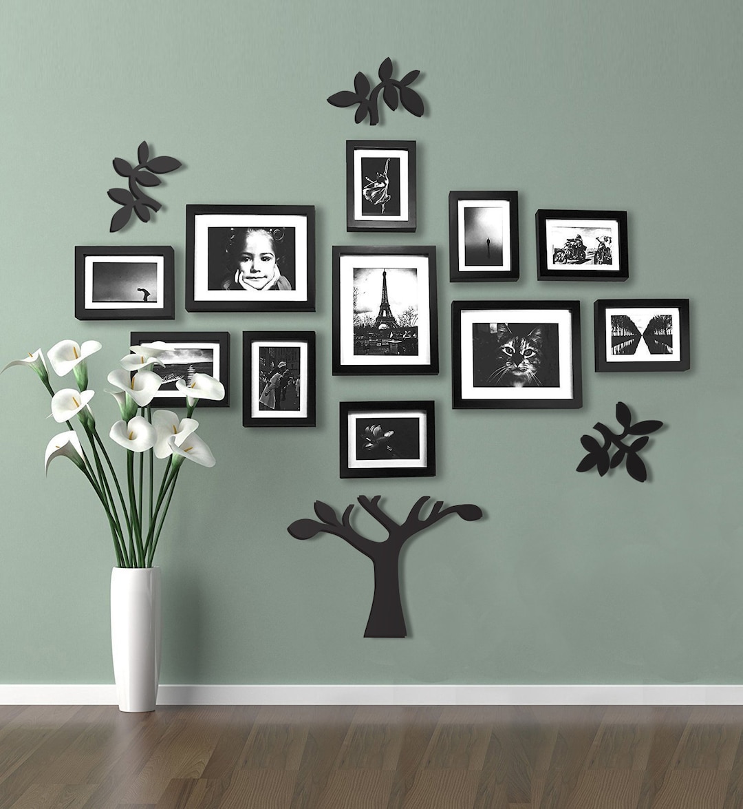 LIIGEMI Set Di 3 Quadri Su Tela Per Famiglia – Stampe Motivazionali Per Soggiorno E Camera Da Letto (30x40 Cm X3) - 3